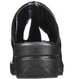 Easy Works By Lyndee Slip Resistant Clogs Black Patent $32.50 Shoes