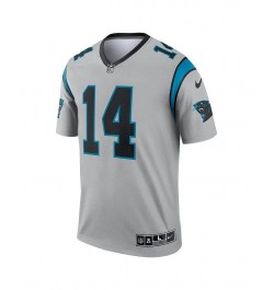 Men's Sam Darnold Silver Carolina Panthers Inverted Legend Jersey $37.40 Jersey