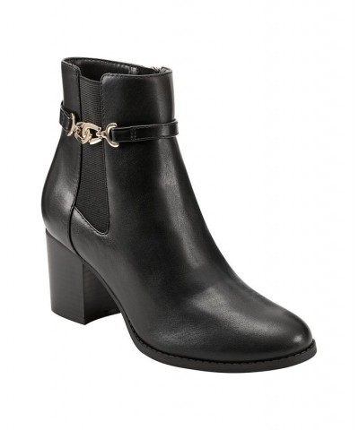 Women's Dattie Booties Black $61.92 Shoes