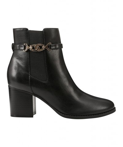 Women's Dattie Booties Black $61.92 Shoes