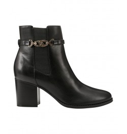 Women's Dattie Booties Black $61.92 Shoes