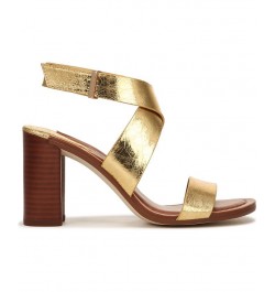 Olinda Dress Sandals Gold $48.00 Shoes