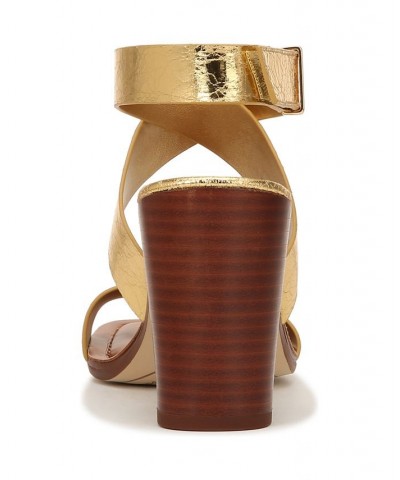 Olinda Dress Sandals Gold $48.00 Shoes