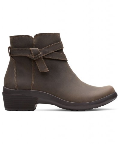 Women's Angie Spice Booties Tan/Beige $70.50 Shoes