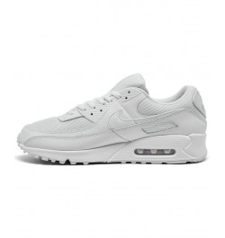 Men's Air Max 90 Casual Sneakers White $58.80 Shoes