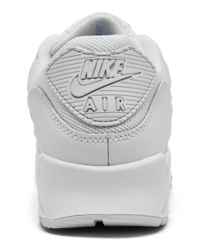 Men's Air Max 90 Casual Sneakers White $58.80 Shoes