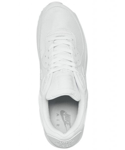 Men's Air Max 90 Casual Sneakers White $58.80 Shoes