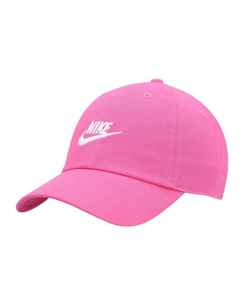 Men's Navy Futura Heritage86 Adjustable Hat Pink $16.10 Hats