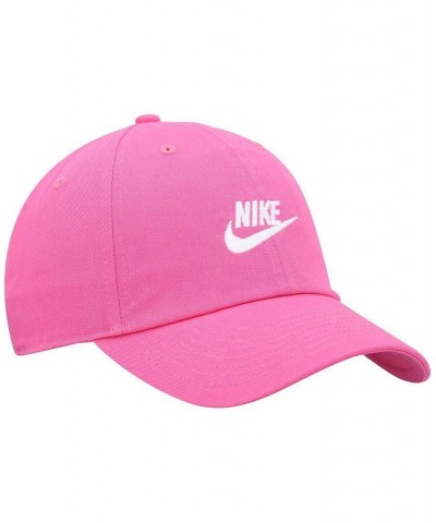 Men's Navy Futura Heritage86 Adjustable Hat Pink $16.10 Hats