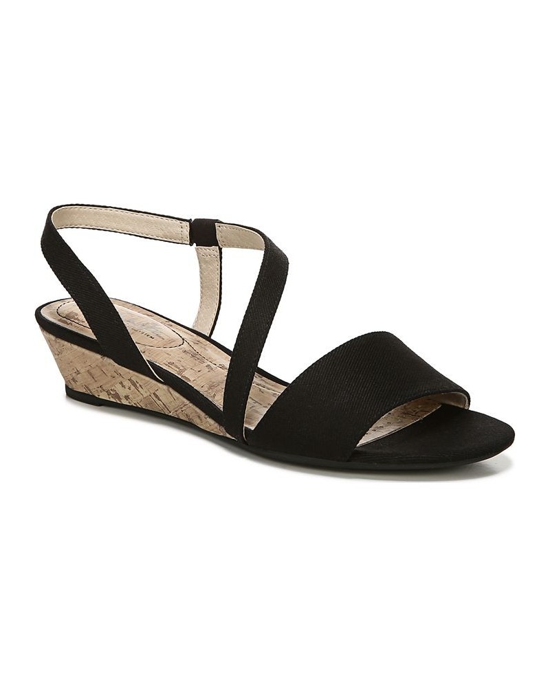 Yasmine Strappy Wedge Sandals PD01 $43.99 Shoes