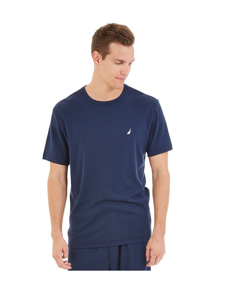 Men's Knit Pajama T-Shirt Maritime Navy $12.50 Pajama