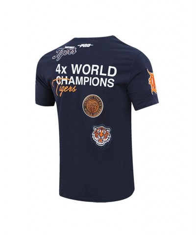 Men's Navy Detroit Tigers Championship T-shirt $36.00 T-Shirts