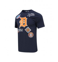 Men's Navy Detroit Tigers Championship T-shirt $36.00 T-Shirts