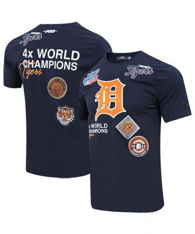 Men's Navy Detroit Tigers Championship T-shirt $36.00 T-Shirts