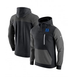 Men's Black Duke Blue Devils AV-15 2.0 Pullover Hoodie $42.34 Sweatshirt