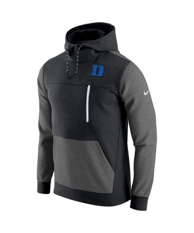 Men's Black Duke Blue Devils AV-15 2.0 Pullover Hoodie $42.34 Sweatshirt