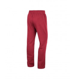 Men's Crimson Oklahoma Sooners Wordmark Pants $30.24 Pants