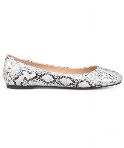 Women's Comfort Kavn Flats Silver $36.80 Shoes