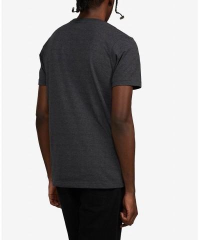 Men's Big and Tall Gridlock Graphic T-shirt Gray $15.30 T-Shirts