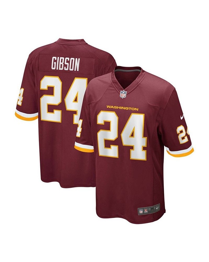 Men's Antonio Gibson Burgundy Washington Football Team Player Game Jersey $63.70 Jersey