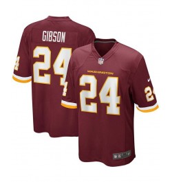 Men's Antonio Gibson Burgundy Washington Football Team Player Game Jersey $63.70 Jersey