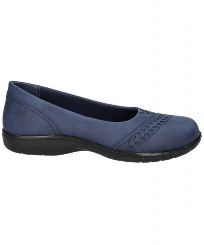 Women's Yori Comfort Flats Blue $26.00 Shoes