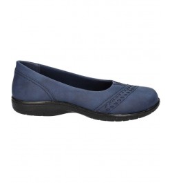 Women's Yori Comfort Flats Blue $26.00 Shoes