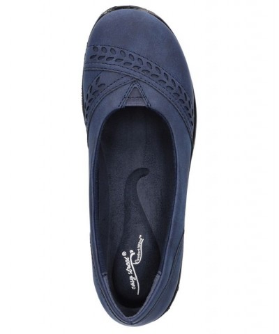 Women's Yori Comfort Flats Blue $26.00 Shoes