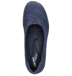 Women's Yori Comfort Flats Blue $26.00 Shoes