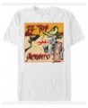 ZZ Top Mescalero Album Cover Artwork Short Sleeve T-Shirt White $14.00 T-Shirts