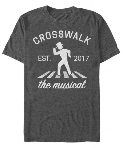 James Cordon Crosswalk Short Sleeve T- shirt Gray $18.89 T-Shirts