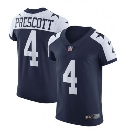 Men's Dak Prescott Navy Dallas Cowboys Alternate Vapor Elite Player Jersey $106.95 Jersey