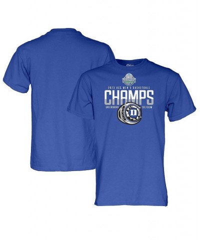 Men's Royal Duke Blue Devils 2023 ACC Men's Basketball Conference Tournament Champions Locker Room T-shirt $18.55 T-Shirts