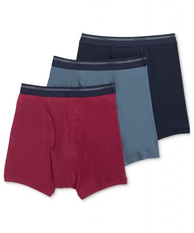 Men’s Classic 3 Pack Cotton Boxer Briefs PD05 $16.62 Underwear