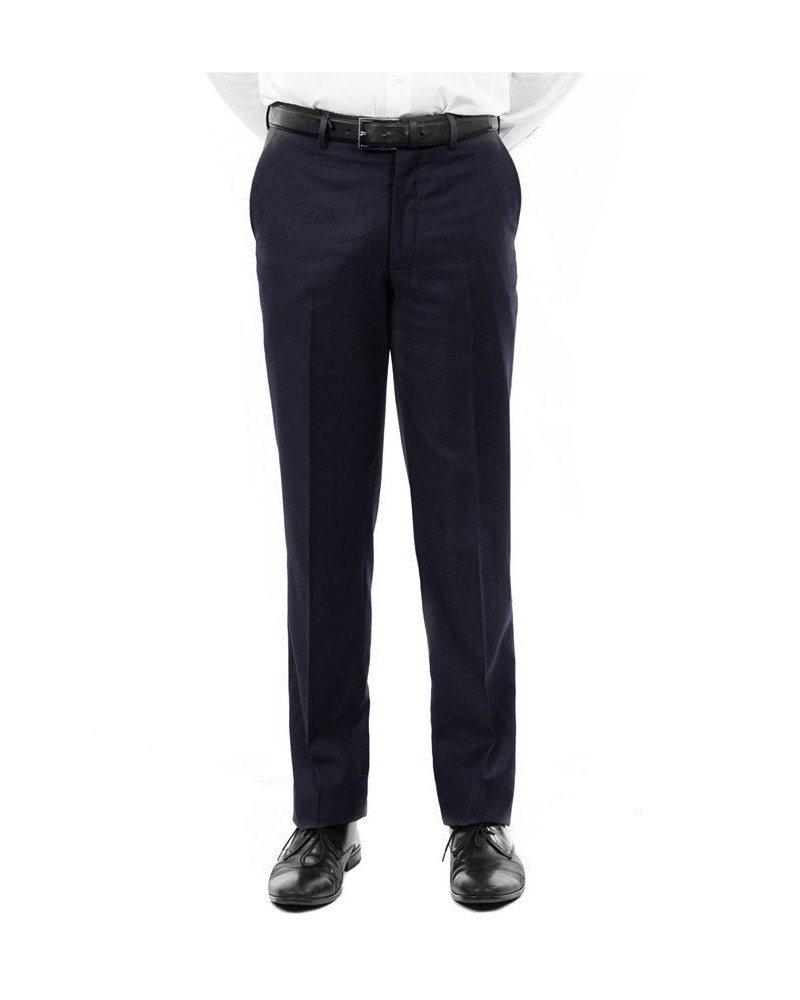 Modern Fit Performance Men's Stretch Dress Pants Navy $48.44 Pants