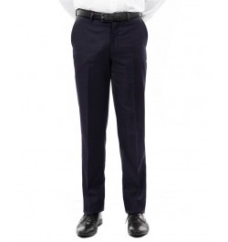 Modern Fit Performance Men's Stretch Dress Pants Navy $48.44 Pants