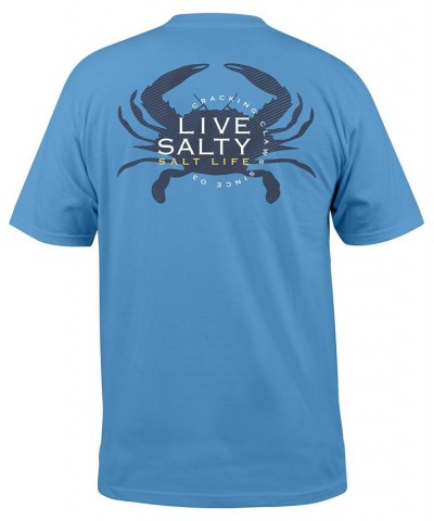 Men's Chesapeake Life Short Sleeve Pocket T-shirt Blue $15.64 T-Shirts