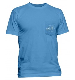 Men's Chesapeake Life Short Sleeve Pocket T-shirt Blue $15.64 T-Shirts