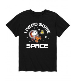 Men's Peanuts Need Space T-Shirt Black $18.89 T-Shirts