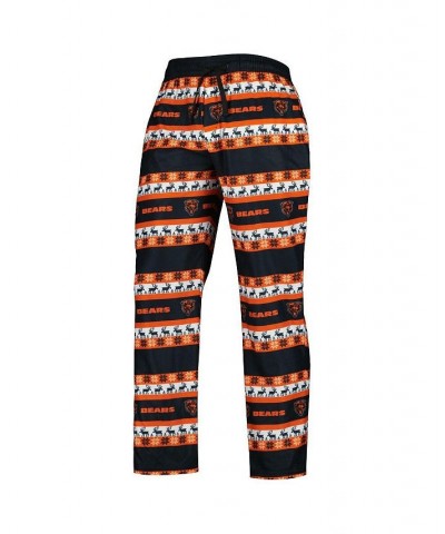 Men's Navy Chicago Bears Team Ugly Pajama Set $40.79 Pajama