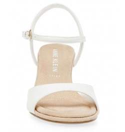 Women's Silas Wedge Sandal White $49.40 Shoes