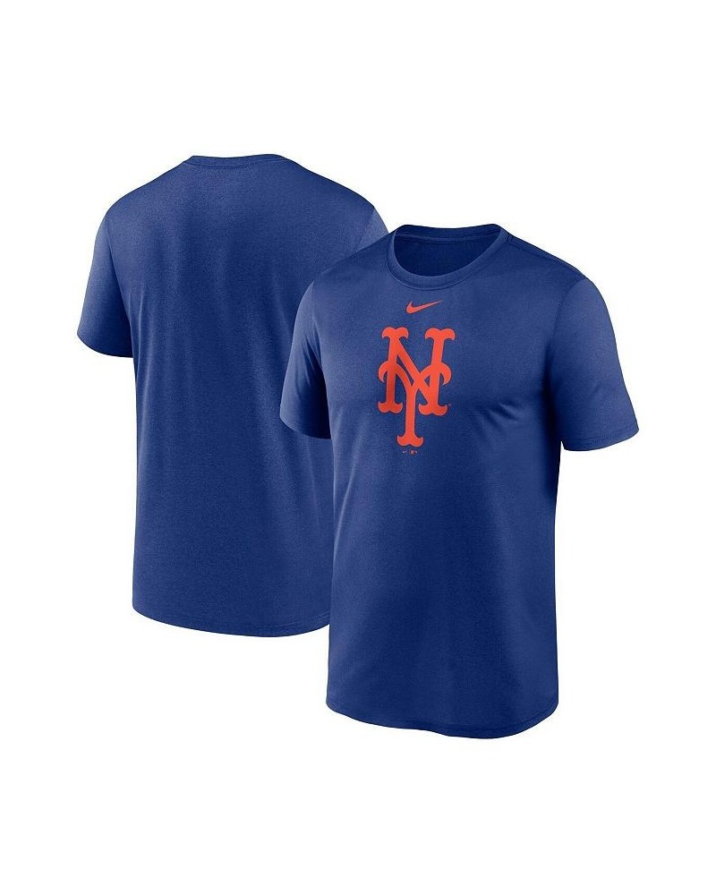 Men's Blue New York Mets Big and Tall Logo Legend Performance T-shirt $29.99 T-Shirts