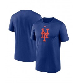 Men's Blue New York Mets Big and Tall Logo Legend Performance T-shirt $29.99 T-Shirts