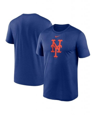 Men's Blue New York Mets Big and Tall Logo Legend Performance T-shirt $29.99 T-Shirts