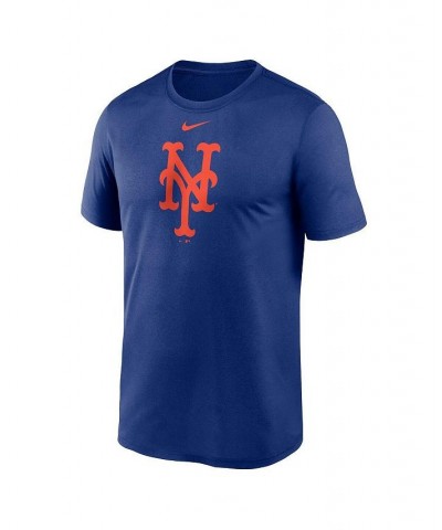 Men's Blue New York Mets Big and Tall Logo Legend Performance T-shirt $29.99 T-Shirts