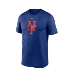 Men's Blue New York Mets Big and Tall Logo Legend Performance T-shirt $29.99 T-Shirts