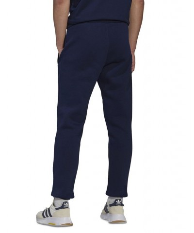 Men's Slim-Fit Originals Essentials Fleece Jogger Pants Blue $31.50 Pants