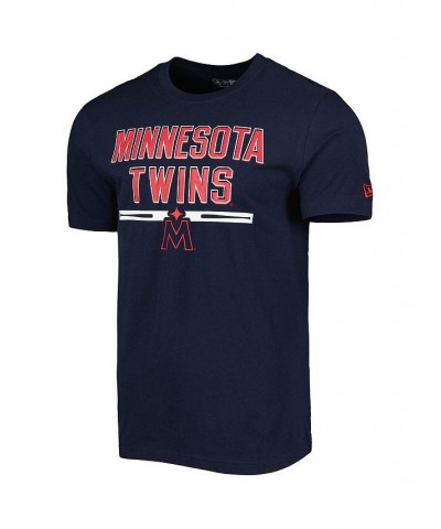 Men's Navy Minnesota Twins Batting Practice T-shirt $26.39 T-Shirts