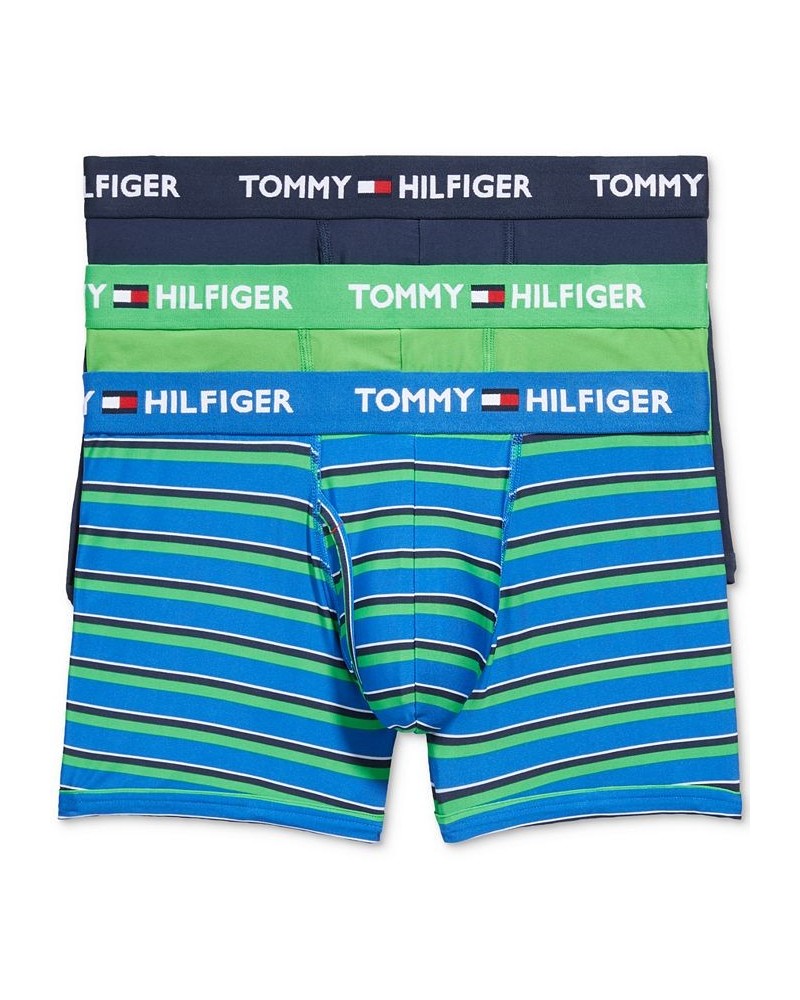 Men's 3-Pk. Everyday Microfiber Trunks Green $19.59 Underwear