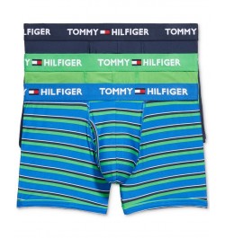 Men's 3-Pk. Everyday Microfiber Trunks Green $19.59 Underwear